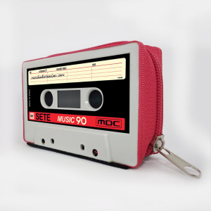 MANCHA DE CREACIÓN-Cassette Portemonnee, Portemonnee, Kaarthouder Gemaakt Met Cassette Tapes, Originele Ontwerp, Retro, vintage Tas