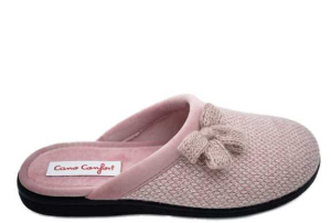 Slipper Cano Comfort Wol Roze Zeer Comfortabel Voor Vrouwen Ornament Loop
