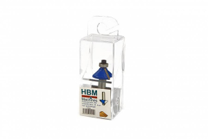 HBM PROFI HM afkantfrees 25,4 mm met geleidelager
