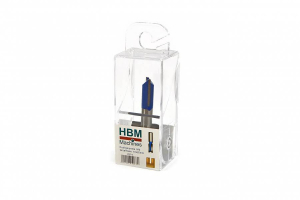 HBM PROFI HM groeffrees 10 x 20 mm recht model