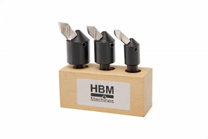 HBM 3-delige kotterkopset KLEIN