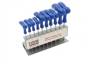 HBM 10-delige TORX T-grepen sleutel set