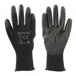 SILVERLINE handschoen met ZWARTE handpalm XL 10