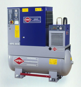 AIRPRESS 400V schroefcompressor CSA 20 combi dry
