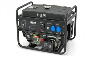 HBM aggregaat 5500 Watt 420cc (benzine)