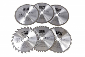 HBM 250 mm HM cirkelzaagblad met 100 tanden