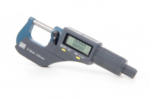 HBM 0 - 25mm digitale buiten micrometer spatwaterdicht