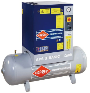 AIRPRESS 400V schroefcompressor combi APS 3 basic