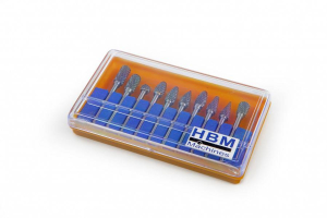 HBM 10-delige HM frezenset